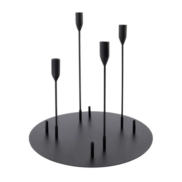 House Doctor Bougeoir Advent Ø40 cm Noir