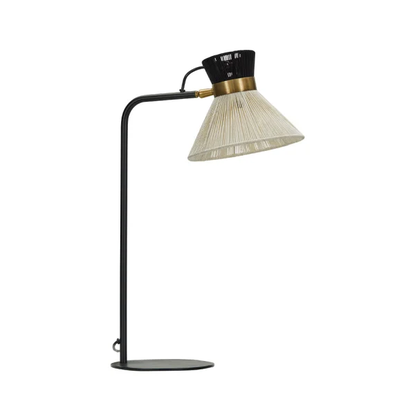 House Doctor - Cord Lampe de Table Noir