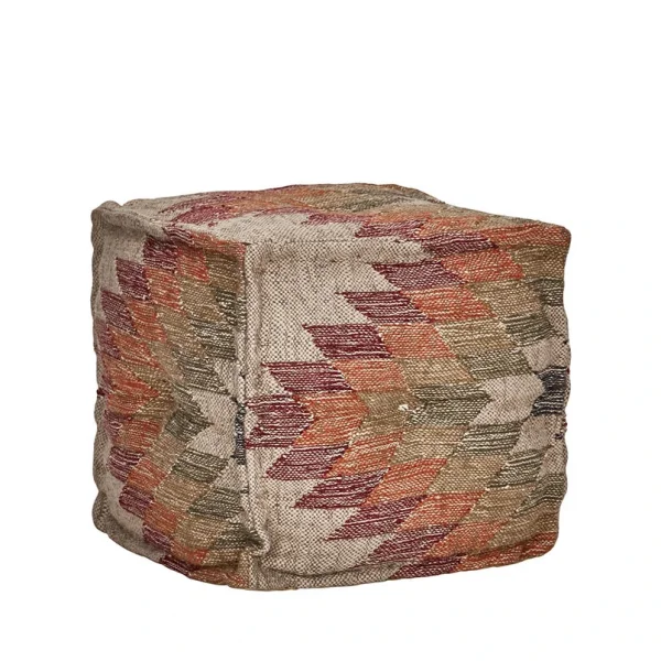 House Doctor - Fecta Pouf Multicouleur