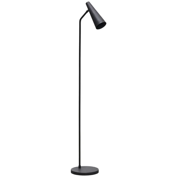 House Doctor Lampe sur pied Precise Noir mat