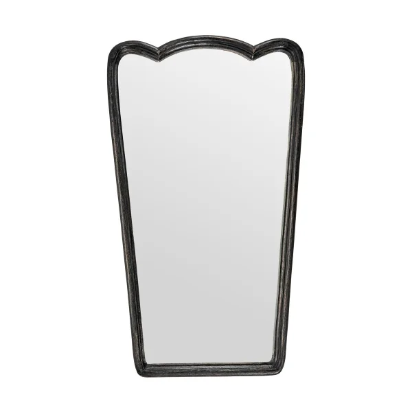 House Doctor Miroir mural Jamp avec cadre 90 cm Noir