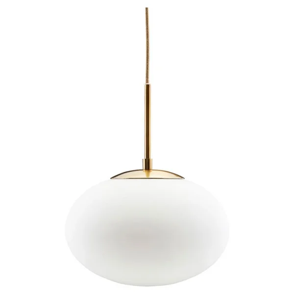 House Doctor - Opale Suspension Ø30cm Blanc/Laiton