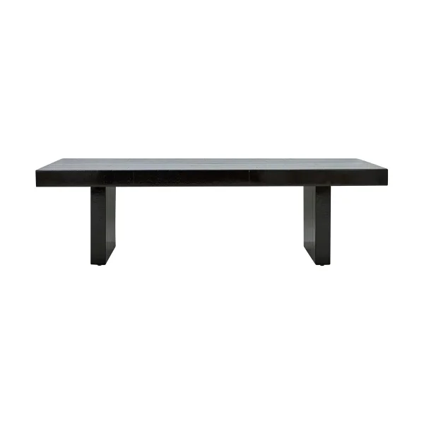 House Doctor Table basse Brick 150x60x44 cm Noir