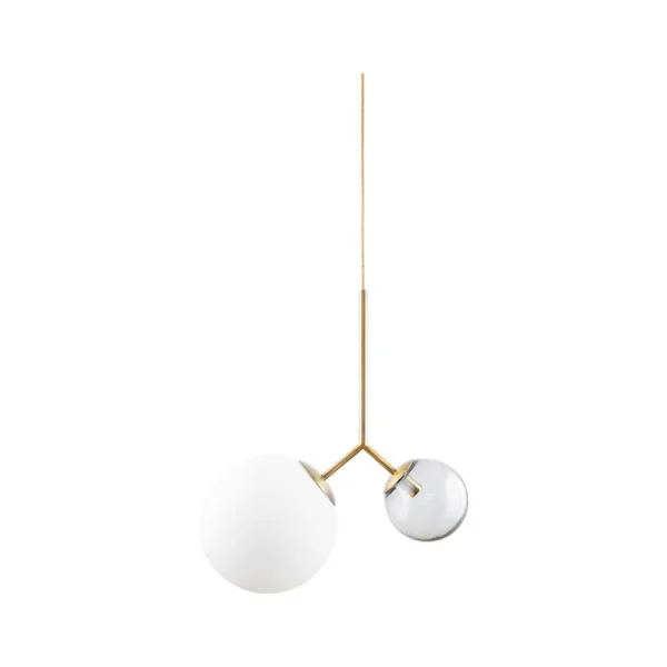 House Doctor - Twice Suspension Blanc/Gris