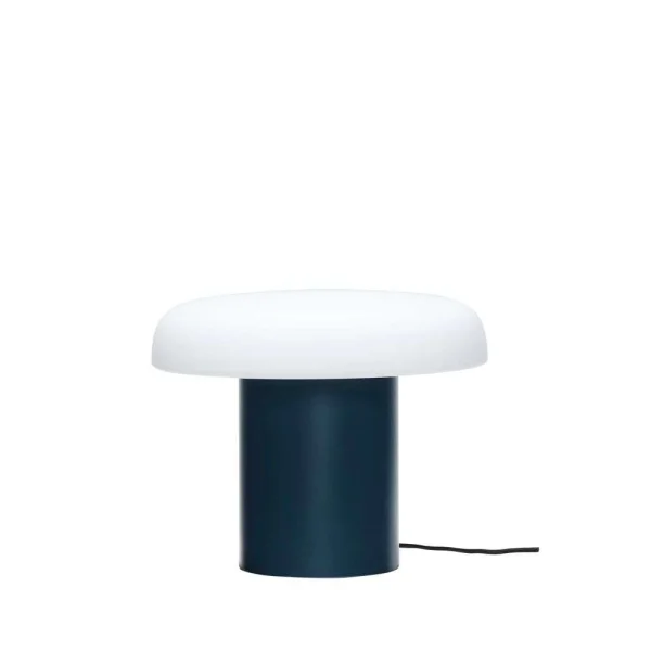 Hübsch - Ateliers Lampe de Table Bleu Foncé/Blanc