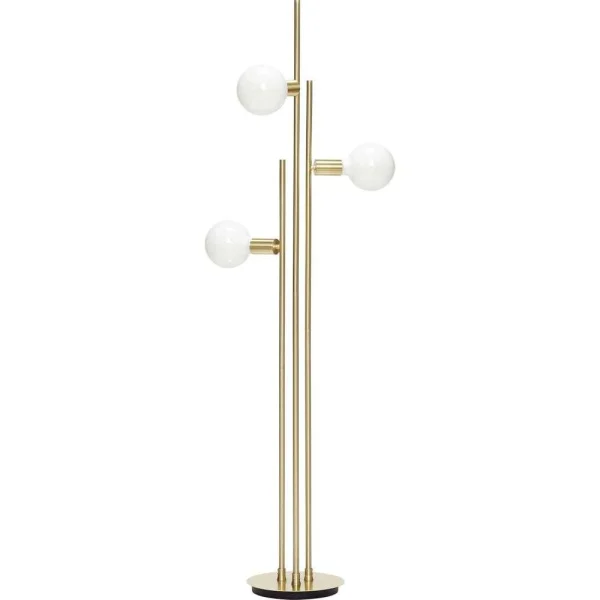 Hübsch - Balance Lampadaire Brass/Opal