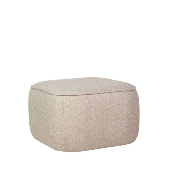 Hübsch - Cube Pouf Sand