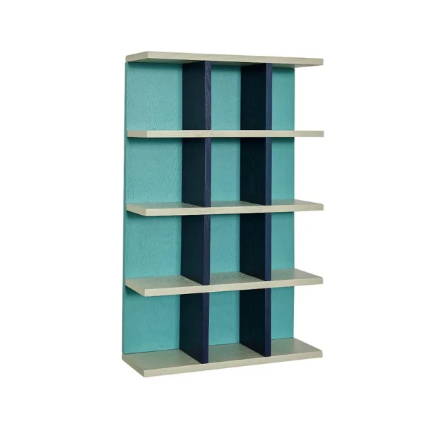 Hübsch - Galaxy Unité de Rayonnage Turquiose/Bleu/Gris