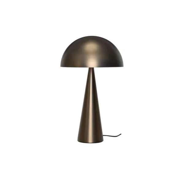 Hübsch - lampe à poser Mush, laiton bruni, hauteur 50 cm