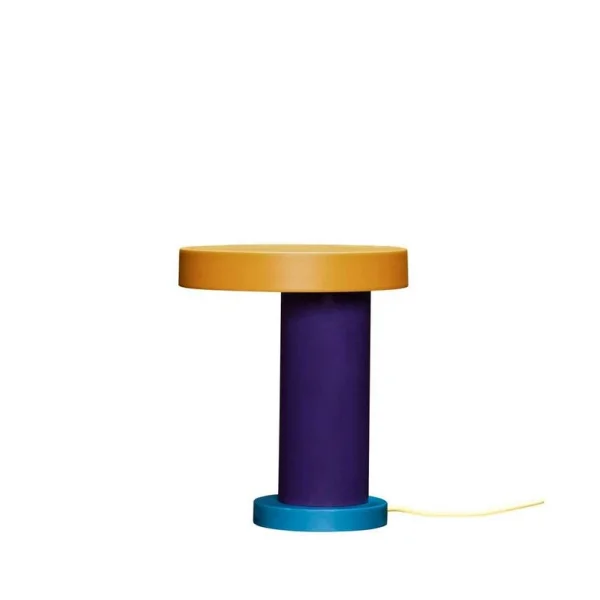 Hübsch - Magic Lampe de Table Purple/Petrol/Orange/Yellow
