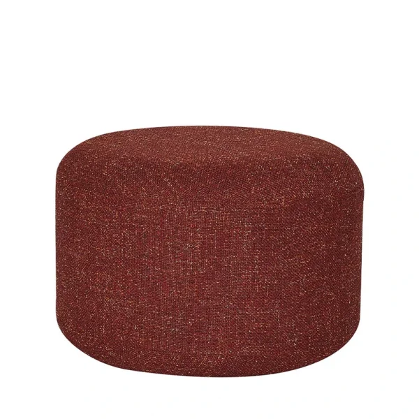 Hübsch - Marshmellow Pouf Small Rouge