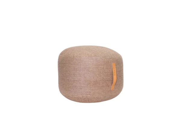 Hübsch - Mochi Pouf Ø50 Brown