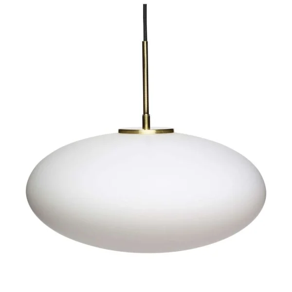 Hübsch - Muse Suspension Ellipse Opal/Brass