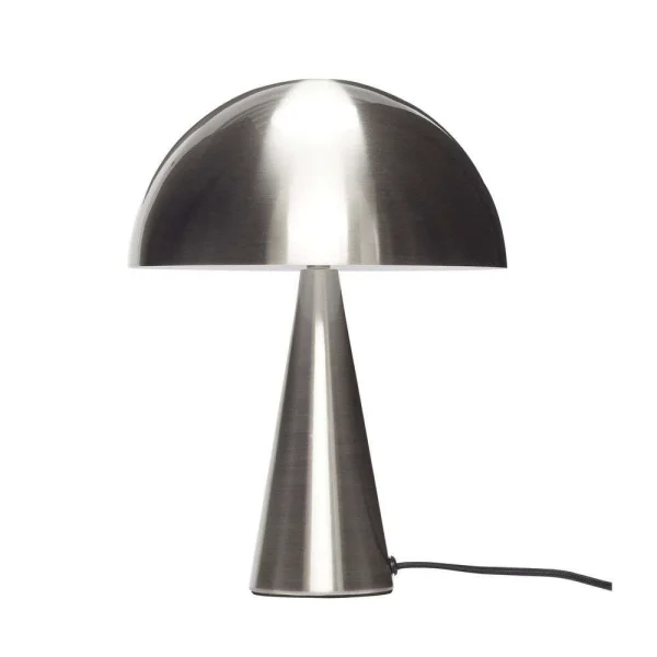 Hübsch - Mush Lampe de Table Small Nickel