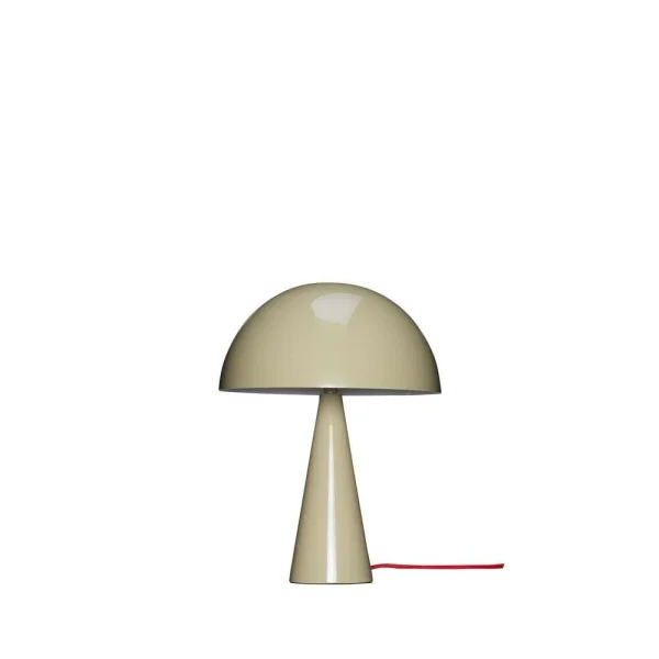 Hübsch - Mush Mini Lampe de Table Sand/Red