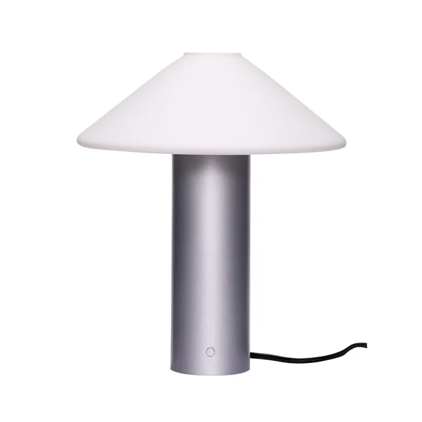 Hübsch - Orbit Lampe de Table Métallique Argent