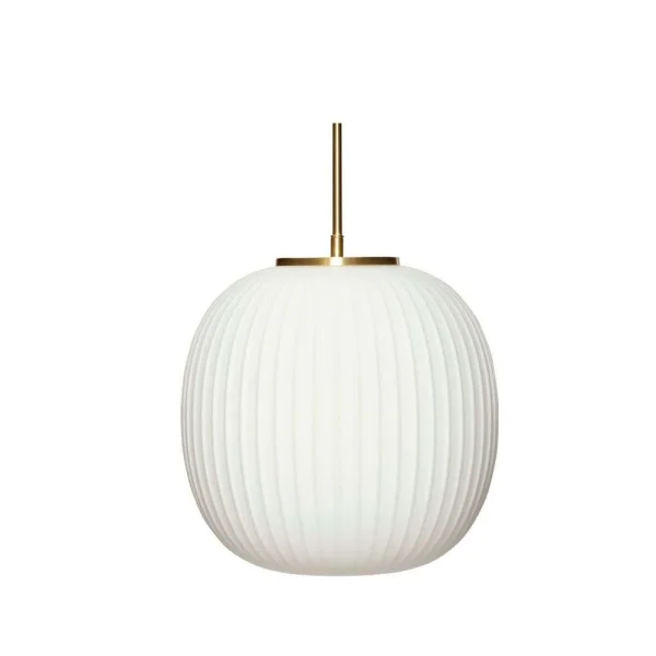 Hübsch - Serene Suspension Ø32 Opal/Brass