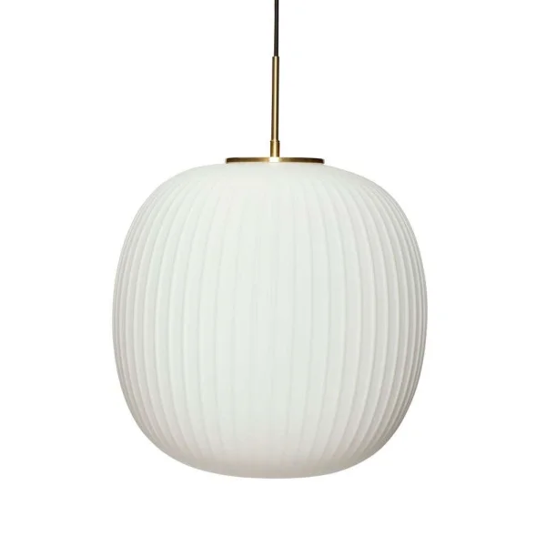 Hübsch - Serene Suspension Ø42 Opal/Brass