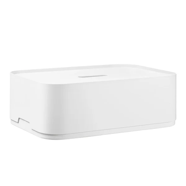 Iittala Boîte de rangement Vakka petite bouleau peint blanc