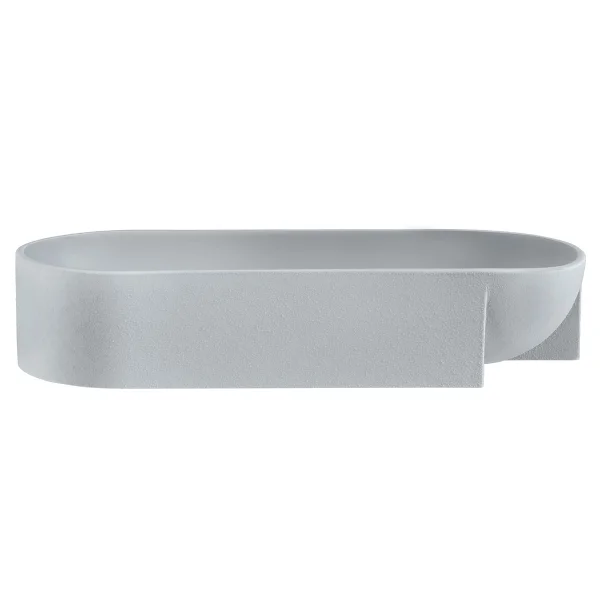 Iittala Bol en céramique Kuru 7,5x37cm Gris clair