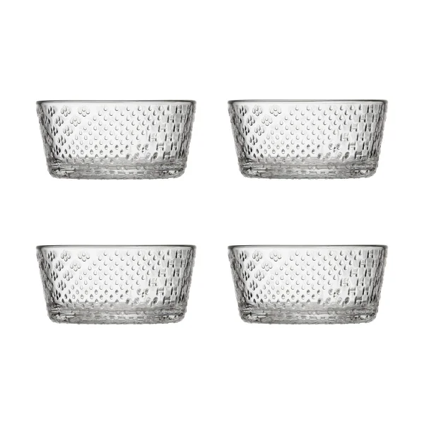 Iittala Bol Tundra 25 cl, lot de 4 Transparent