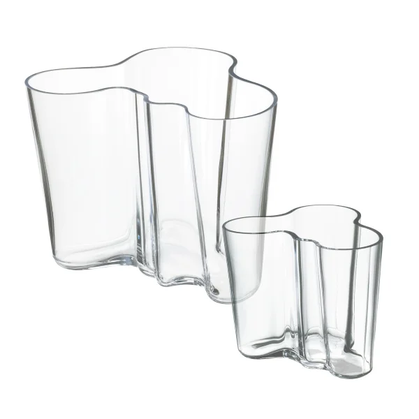 Iittala Coffret cadeau vase Aalto transparent