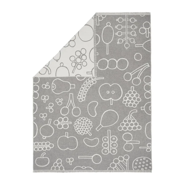 Iittala Plaid Oiva Toikka Frutta 130x180 cm Gris