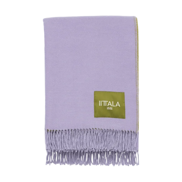 Iittala Plaid Play 130x180 cm Lilas-olive