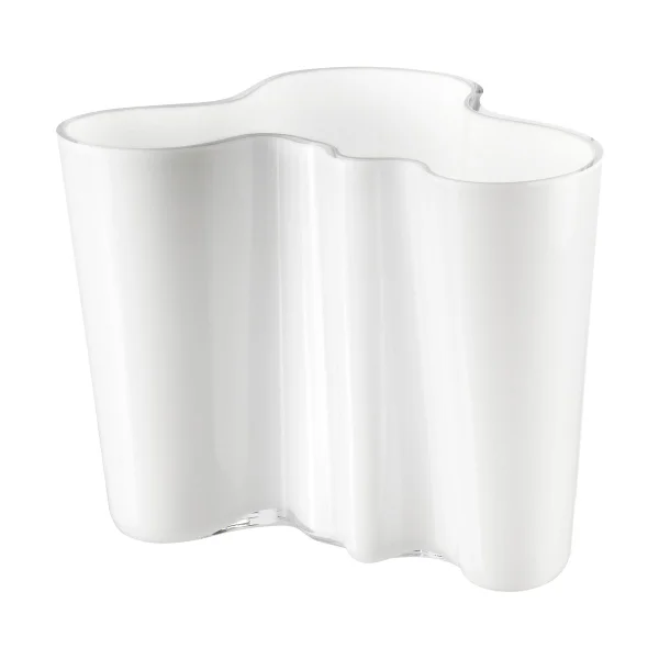 Iittala Vase Alvar Aalto blanc opale 160 mm