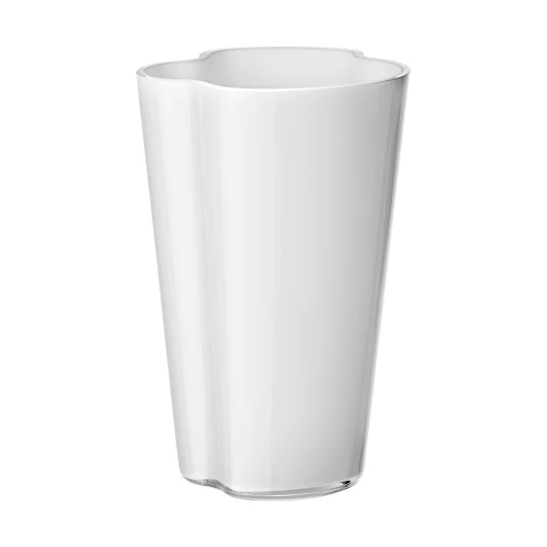 Iittala Vase Alvar Aalto blanc opale 220 mm