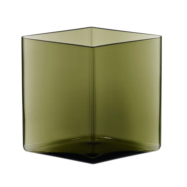 Iittala Vase Ruutu 20,5x18 cm vert mousse