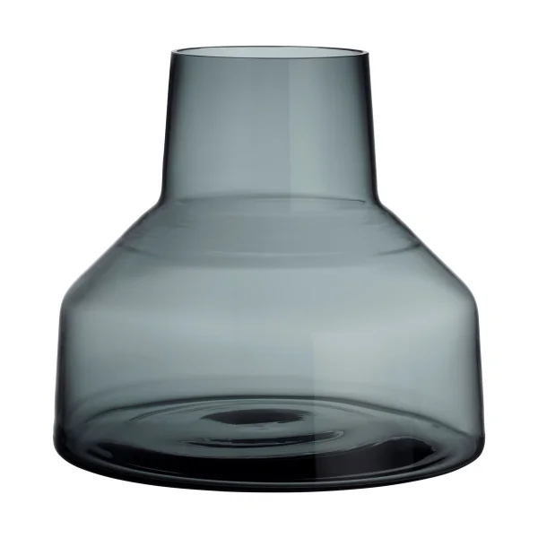 Iittala Vase Solare bas 20xØ22 cm Gris acier