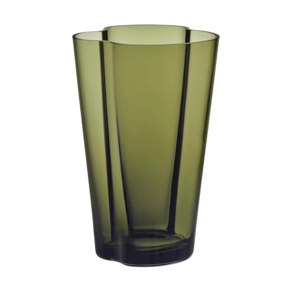 Iittala Vase vert mousse Alvar Aalto 220 mm