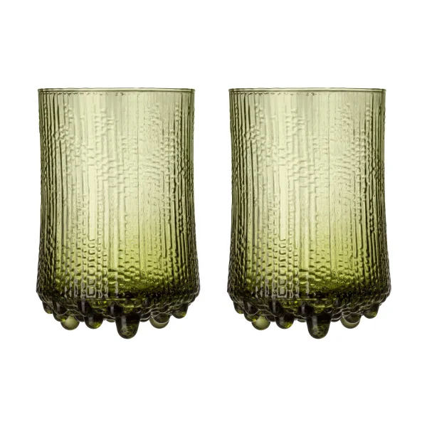 Iittala Verres à bière Ultima Thule sable finlandais 38 cl, 2 pièces Vert