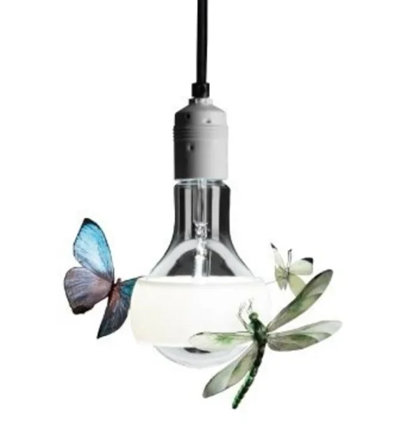 Ingo Maurer - Johnny B. Butterfly Suspension 420cm Câble White