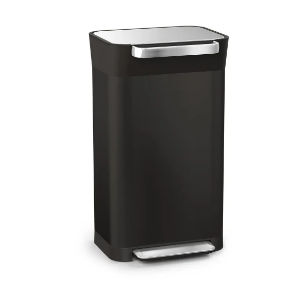 Joseph Joseph Poubelle à pédale compacteur Titan Joseph Joseph 30 L Carbon black