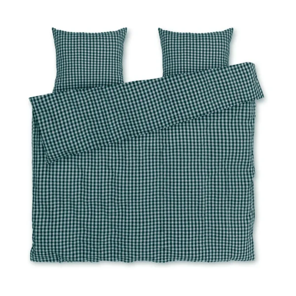 Juna Ensemble de lit Bæk&Bølge 200x220 cm Vert-bleu clair