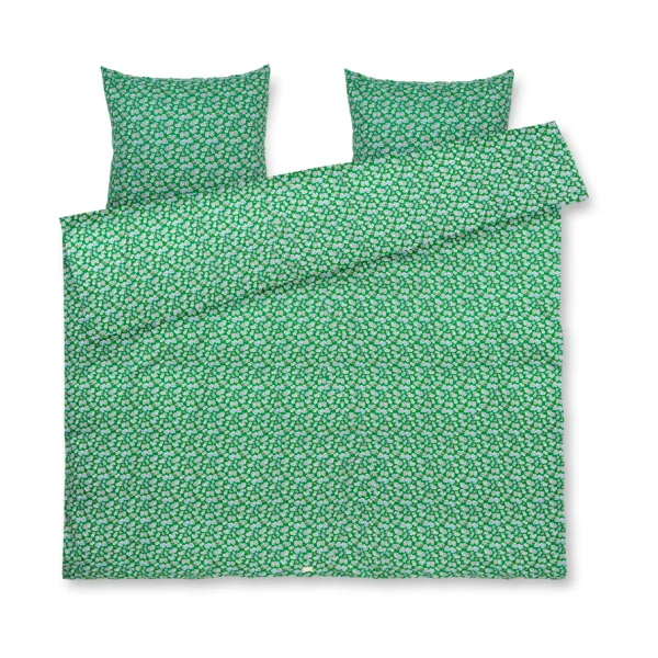 Juna Ensemble de lit Pleasantly 220x220 cm Vert