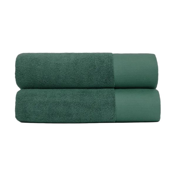 Juniper Serviettes de douche Juniper 70x140 cm lot de 2 Juniper Green