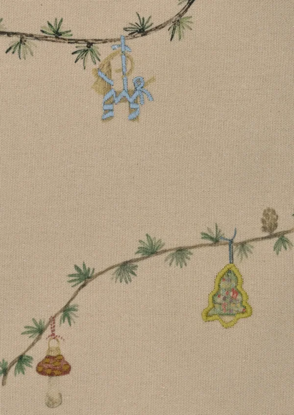 Kähler Nappe Hammershøi Christmas sand 150x220 cm