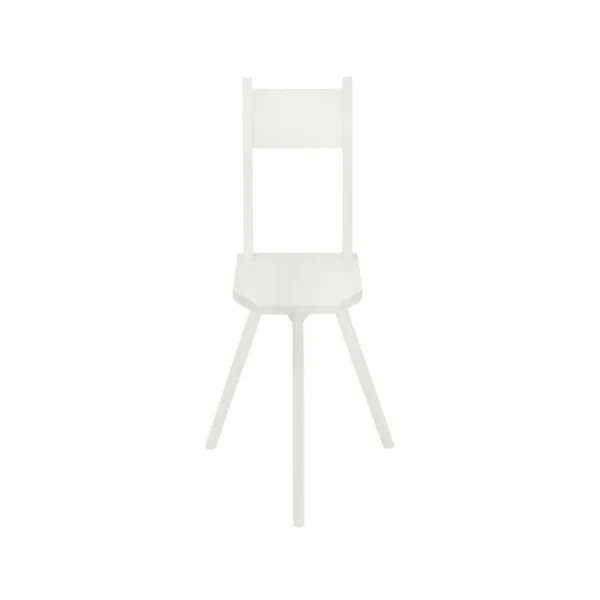 Källemo Chaise Camilla Glaçure blanche couvrante