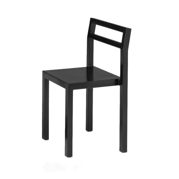 Källemo Chaise Non Noir, caoutchouc PUR