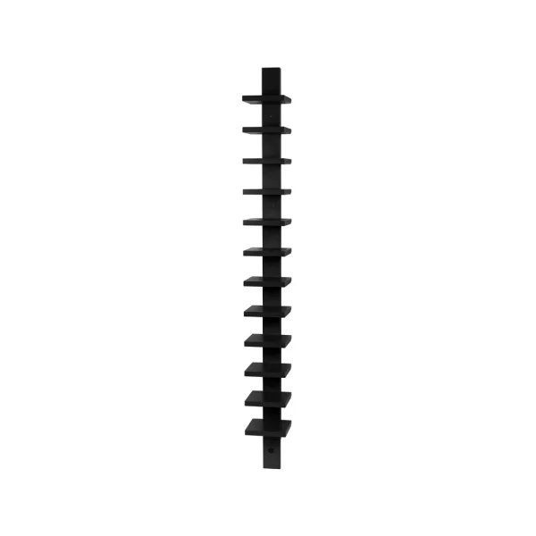 Källemo Étagère murale Pilaster Noir teinté