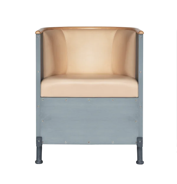 Källemo Fauteuil Aluminium Etch Tärnsjö naturel-aluminium gravé-bouleau