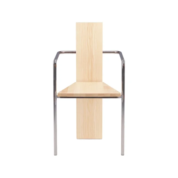 Källemo Fauteuil Concrete Frêne-piètement acier brut