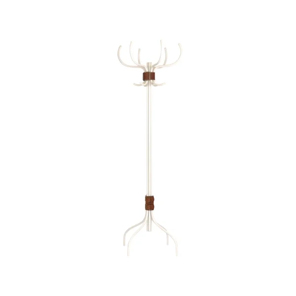 Källemo Porte-manteau Babe Blanc-ceinture cuir brun
