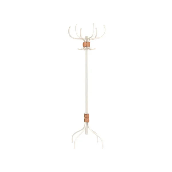 Källemo Porte-manteau Babe Blanc-ceinture cuir naturel