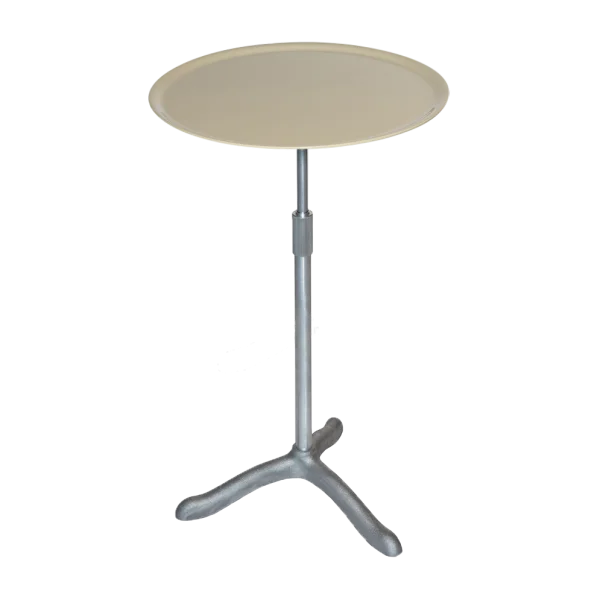 Källemo Table Cassis Ø37 cm Aluminium-huître
