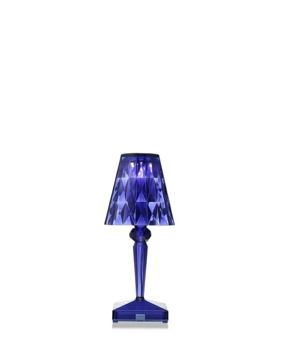 Kartell - Battery Portable Lampe de Table IP54 Bleu