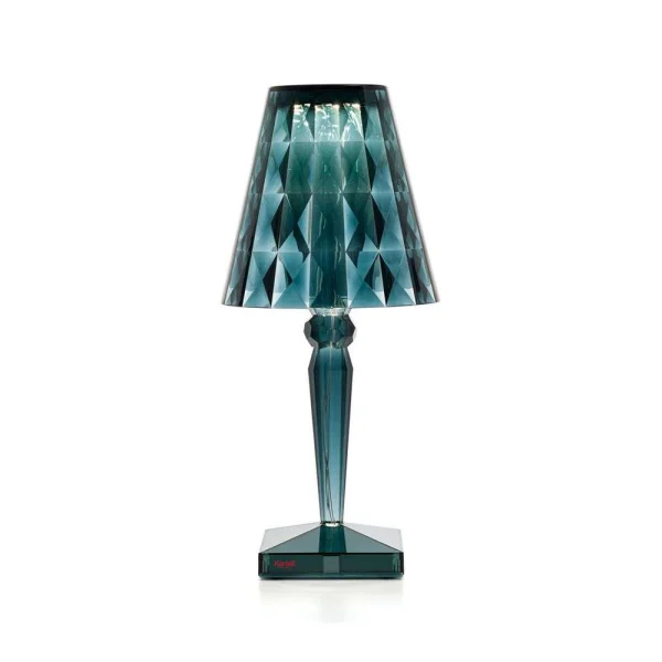 Kartell - Big Battery Lampe de Table Light Blue